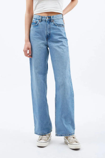 Dr Denim Echo Straight Leg Jeans - Blue Jay
