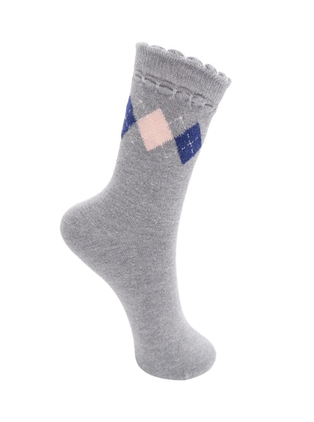 Black Colour BCBassie Sock - LL Grey