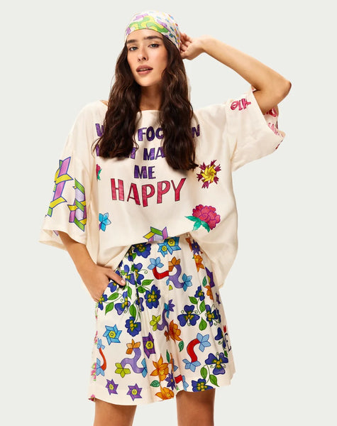 Me369 Dina Dina Plated Shorts