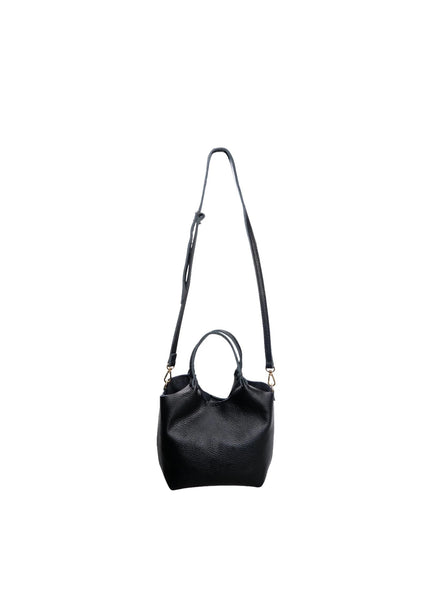 Black Colour BCIsolde Leather Bag - Black
