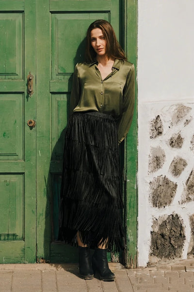 Traffic People Anything Goes Gracie Skirt - Black