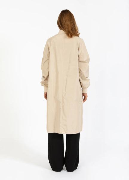 Coster Copenhagen Long Bomber Jacket - Creme