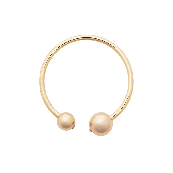 Vanessa Baroni Beads Bangle - Gold