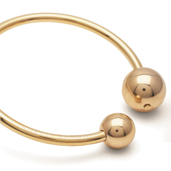 Vanessa Baroni Beads Bangle - Gold