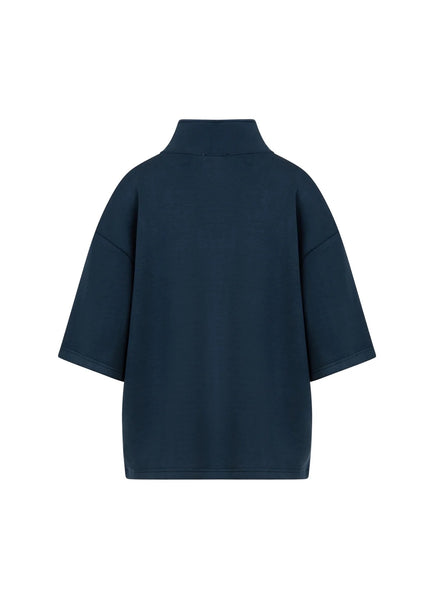 Coster Copenhagen CCHeart Billie Zip Top - Navy