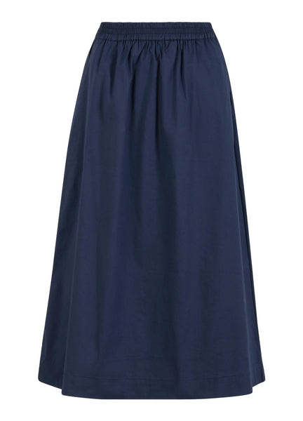 Coster Copenhagen CC Heart Phoebe Long Skirt - Navy