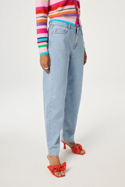 Fabienne Chapot Blake Loose Tapered Jeans - Light Blue