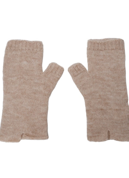 Black Colour BCDELL Short Handwarmers - Natural