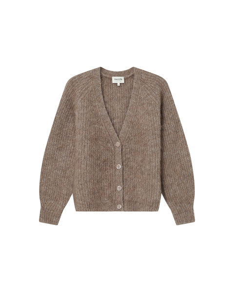 Grace & Mila Saluda Knitted Cardigan - Greige