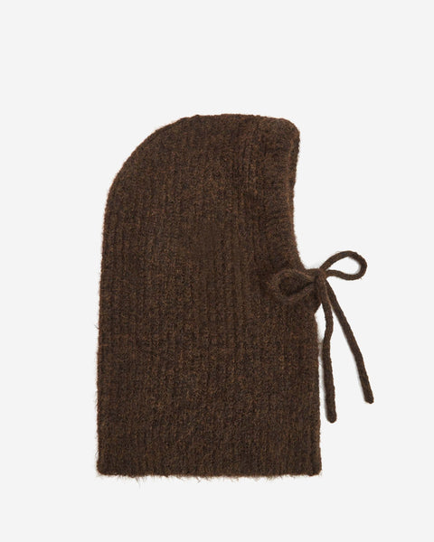 Grace & Mila Knit Balaclava - Chocolate