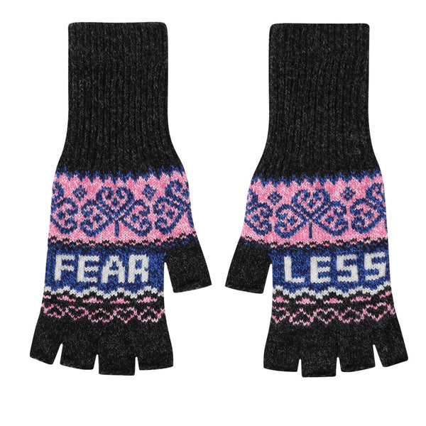 Black & Beech Fearless Fingerless Glove in Anthracite