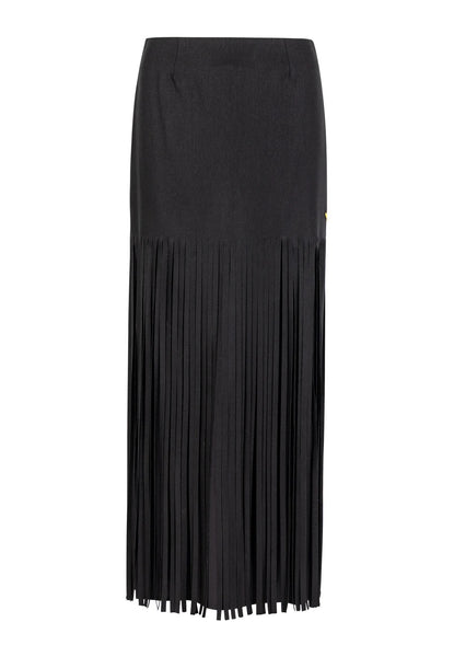 Coster Copenhagen Fringe Skirt - Black