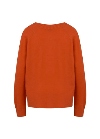 Coster Copenhagen Knit Cardigan - Mandarin Orange
