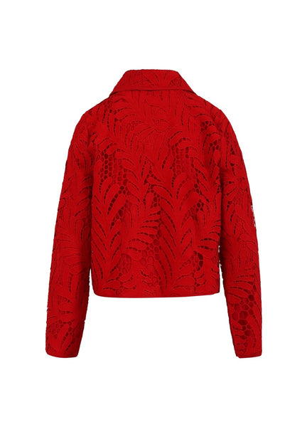 Coster Copenhagen Lace Blouse - Scarlet Red