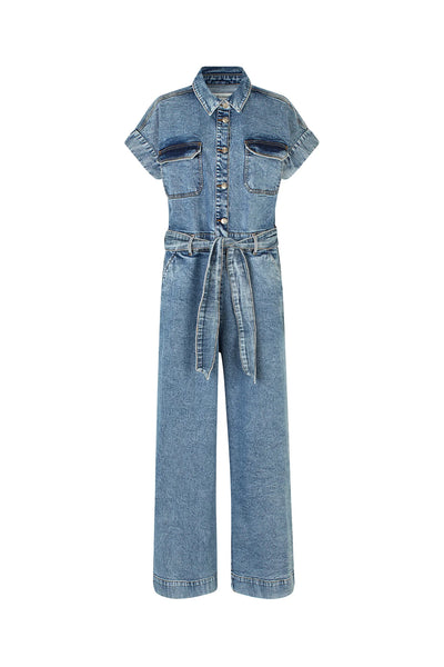 Lollys Laundry Mathilde Denim Jumpsuit - Denim
