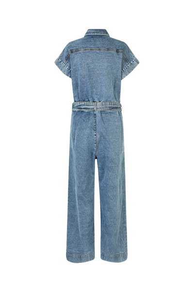 Lollys Laundry Mathilde Denim Jumpsuit - Denim