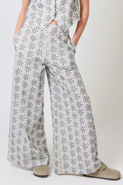 Traffic People Rene Trousers - Miss Daisy (Navy)