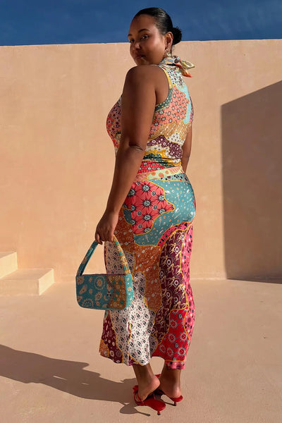 Never Fully Dressed Pastel Morocco Dorris Skirt - Pastel