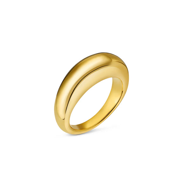 Orelia Jewellery LUXE Domed Ring - Gold