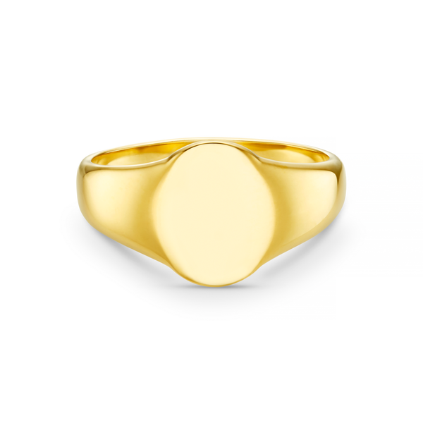 Orelia Jewellery LUXE Signet Ring - Gold