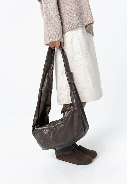 Coster Copenhagen PU Bumbag - Chocolate Brown