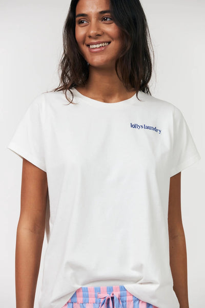 Lollys Laundry RomaLL Classic T-Shirt - White