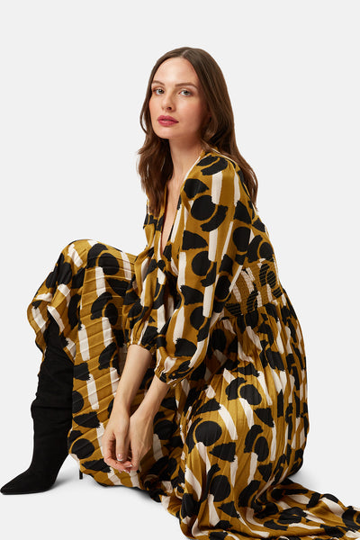 Traffic People Aurora Dress - Mustard