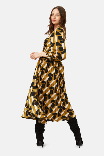 Traffic People Aurora Dress - Mustard
