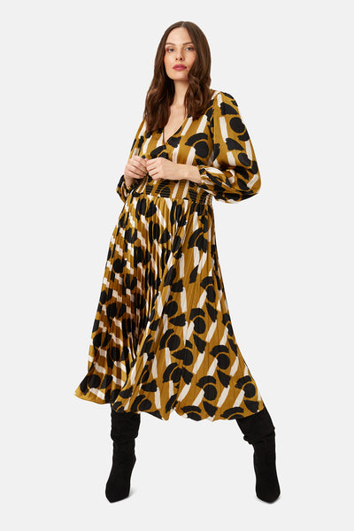 Traffic People Aurora Dress - Mustard