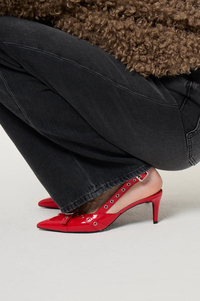 Fabienne Chapot Mary Heels - Disco Red