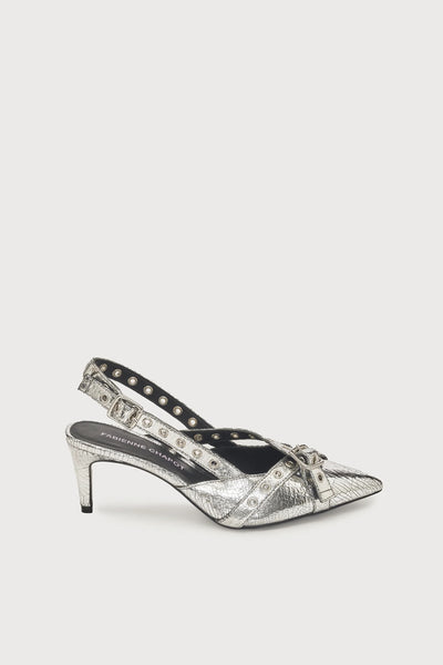Fabienne Chapot Mary Heels - Silver