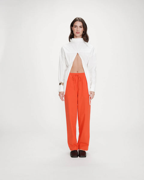Grace & Mila Rhode Straight Leg Trousers - Sanguine
