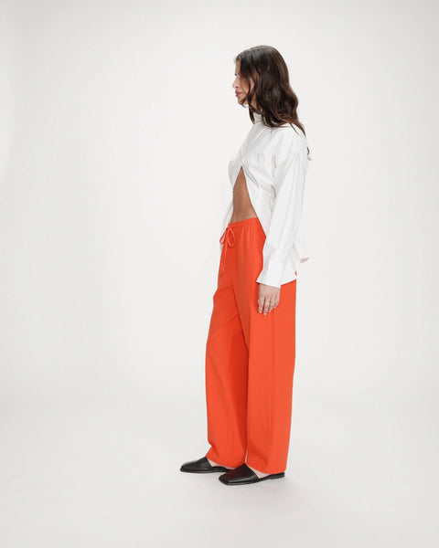 Grace & Mila Rhode Straight Leg Trousers - Sanguine