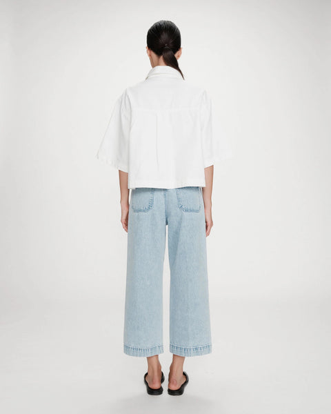 Grace & Mila Joe 7/8 Length Jeans - Sky blue
