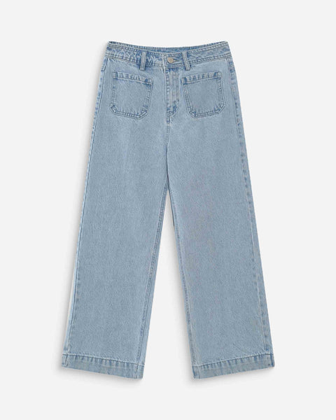 Grace & Mila Joe 7/8 Length Jeans - Sky blue