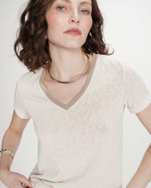 Grace & Mila Joe 7/8 Length Jeans - Sky blue