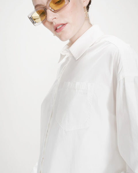 Grace & Mila Valerie Oversized Shirt - Ivoire