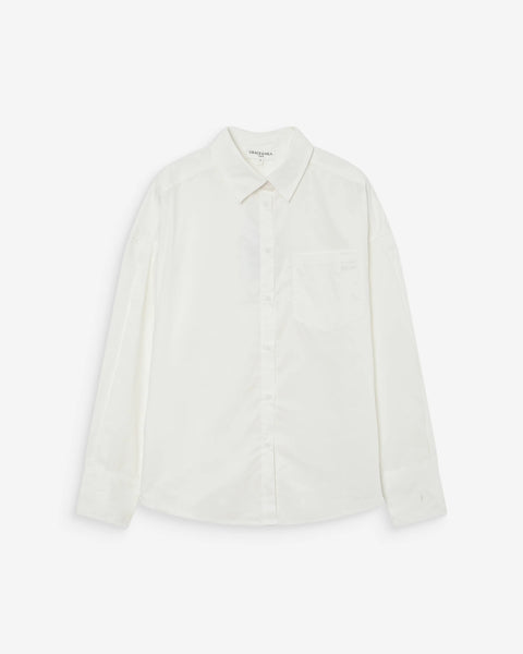 Grace & Mila Valerie Oversized Shirt - Ivoire