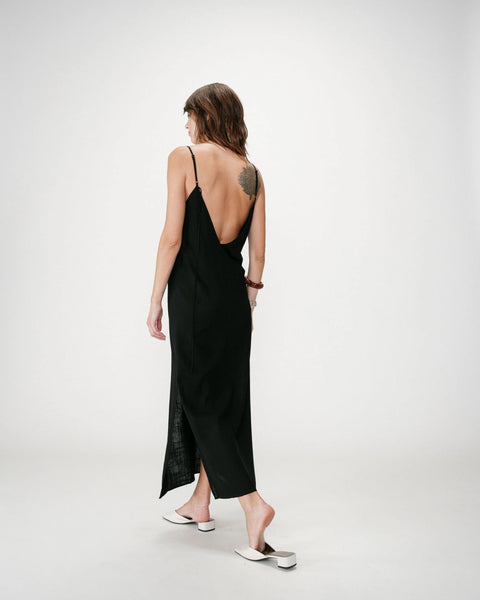 Grace & Mila Wendra Black Sundress - Black