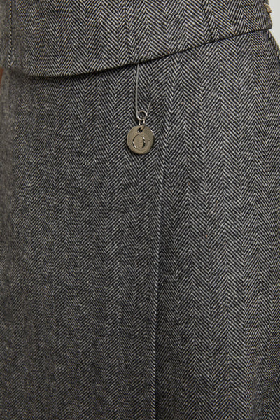 Ottod'Ame Wool blend Skirt - Nero