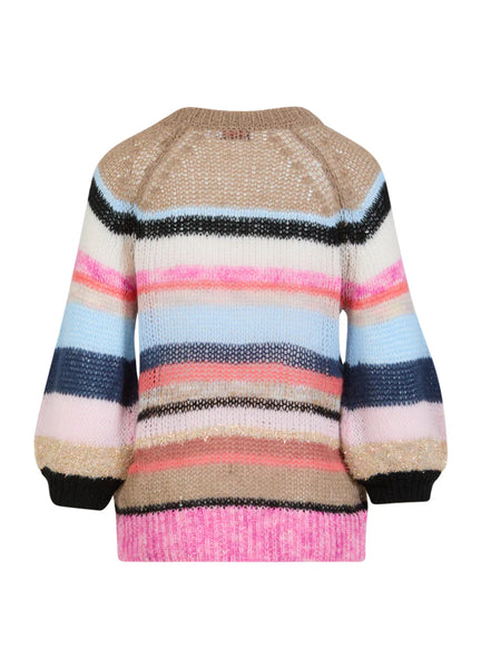 Coster Copenhagen Stripe Knit Jumper - Multi