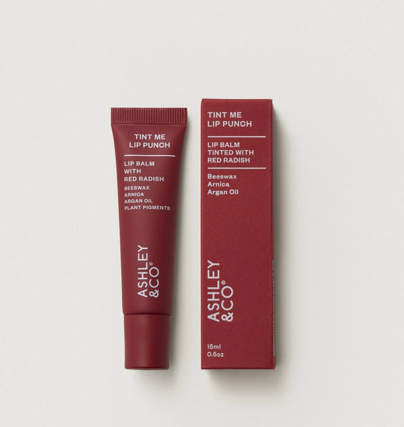 Ashley & Co Tint Me Lip Balm _ Red Radish