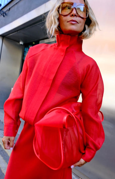 Never Fully Dressed Daphne Skirt - Red