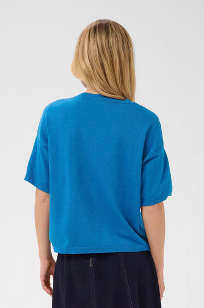 Saint Tropez MilaSZ Pullover - Campanula Melange / Blue