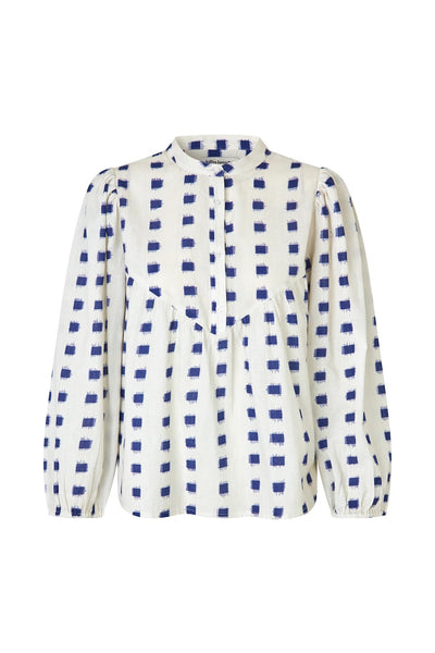 Lollys Laundry SimaLL Print Shirt - Creme