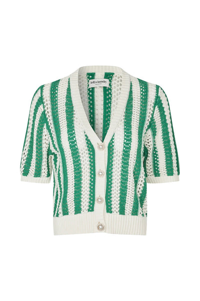 Lollys Laundry SivaLL Knit Cardigan - Green