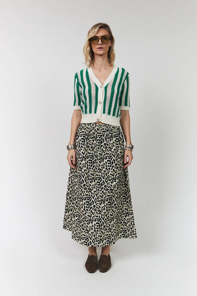 Lollys Laundry SivaLL Knit Cardigan - Green