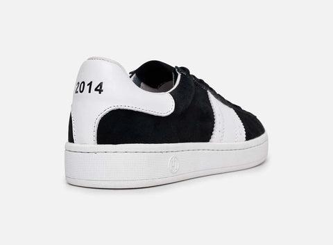 Philip Hog Stella Leather Sneakers - Black / White