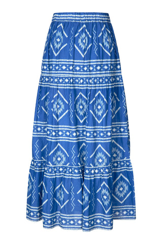 Lollys Laundry SunsetLL Maxi Skirt - Blue