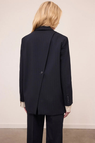 Ottod'Ame Double Cuff Jacket - Navy